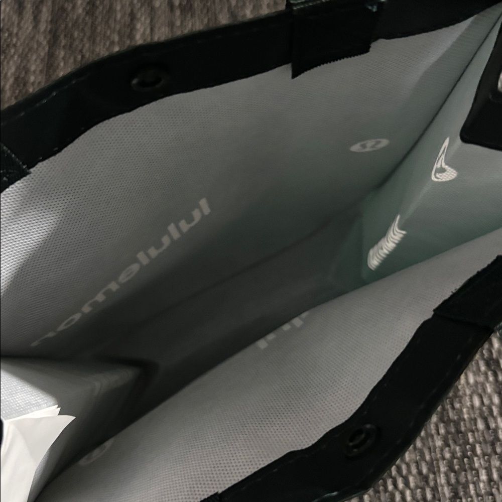 Lululemon Reusable Tote Bag Green Small - Picture 2 of 2